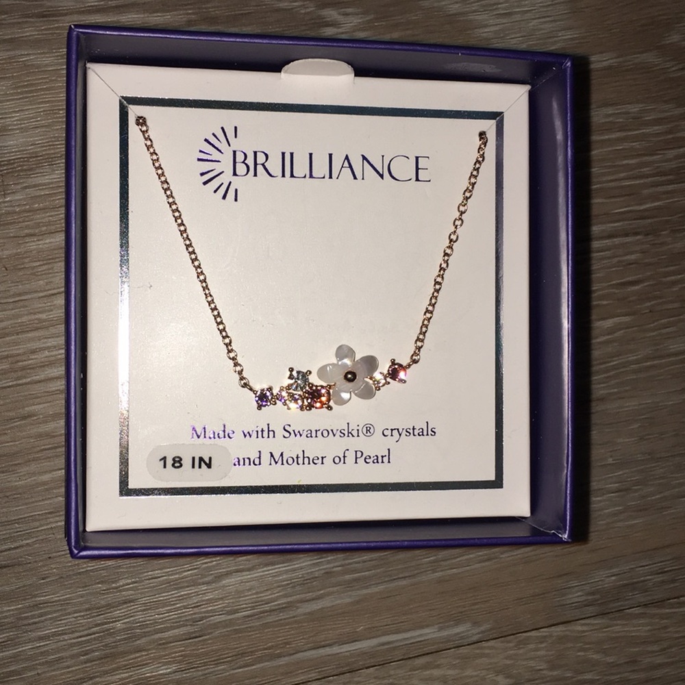 Brilliance necklace 18in